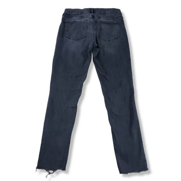 Gap Denim Jeans Size 29 Regular Favorite Jegging Skinny Jeans Stretch Raw Hem - Picture 2 of 7